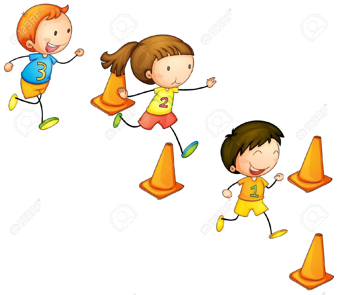 1300x1138 Race Clipart Friendly Kid