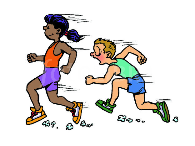 624x466 Race Clipart Runner