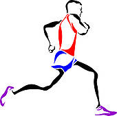 170x169 People Running A Race Clipart