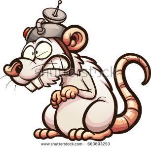 306x300 Coloring Pages Cartoon Rats Pictures Stock Vector Scared Running