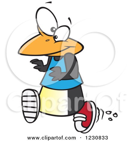 450x470 Royalty Free (Rf) Clip Art Illustration Of A Cartoon Fit Senior