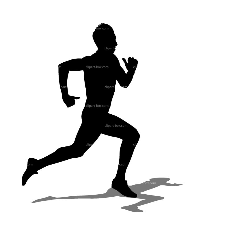 800x800 Clip Art Man Running Clipart
