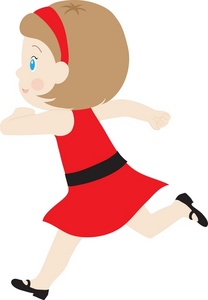 208x300 Free Girl Running Clipart Image 0071 0907 2514 1623 Computer Clipart