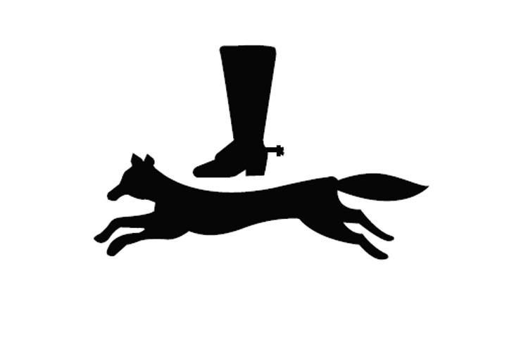 750x500 Fox Silhouette Clip Art