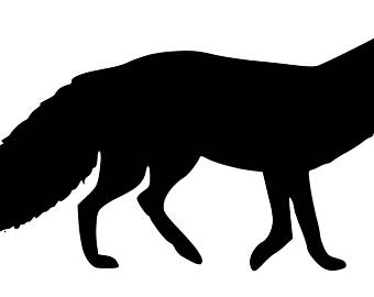 340x270 Fox Stencil Etsy