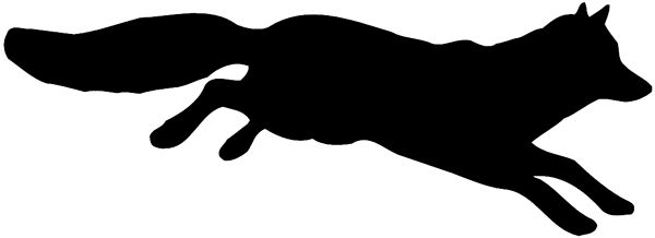600x218 Graphics For For Fox Silhouette Clip Art Graphics Www