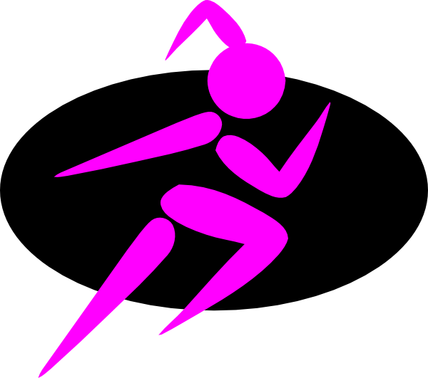 600x531 Finish Strong Running Girl Clip Art