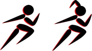 298x165 Boy And Girl Running Clip Art