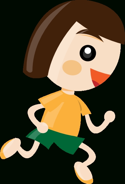 Running Girl Clipart | Free download on ClipArtMag