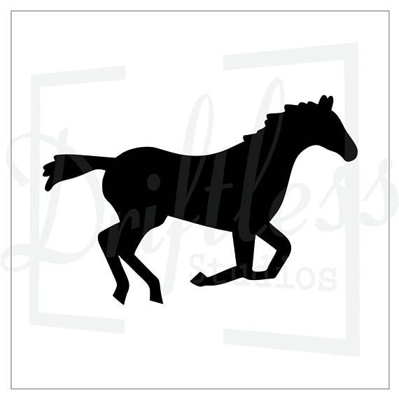 570x570 The Best Horse Stencil Ideas Horse Silhouette