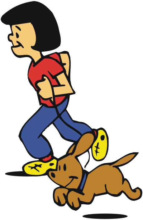 459x703 Cartoon Dog Running