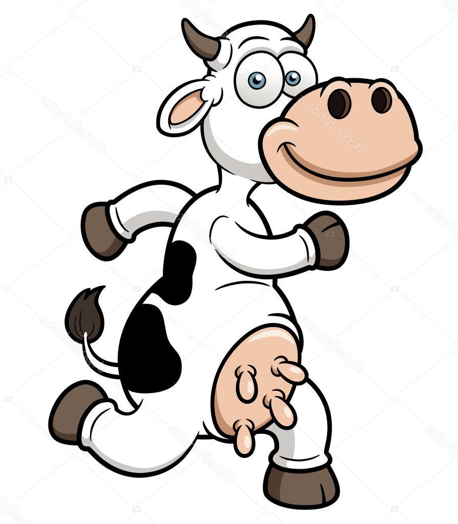 896x1024 Unique Running Cow Cartoon Photos