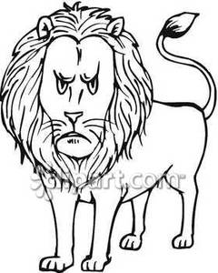 240x300 White Lion Clipart Lion King
