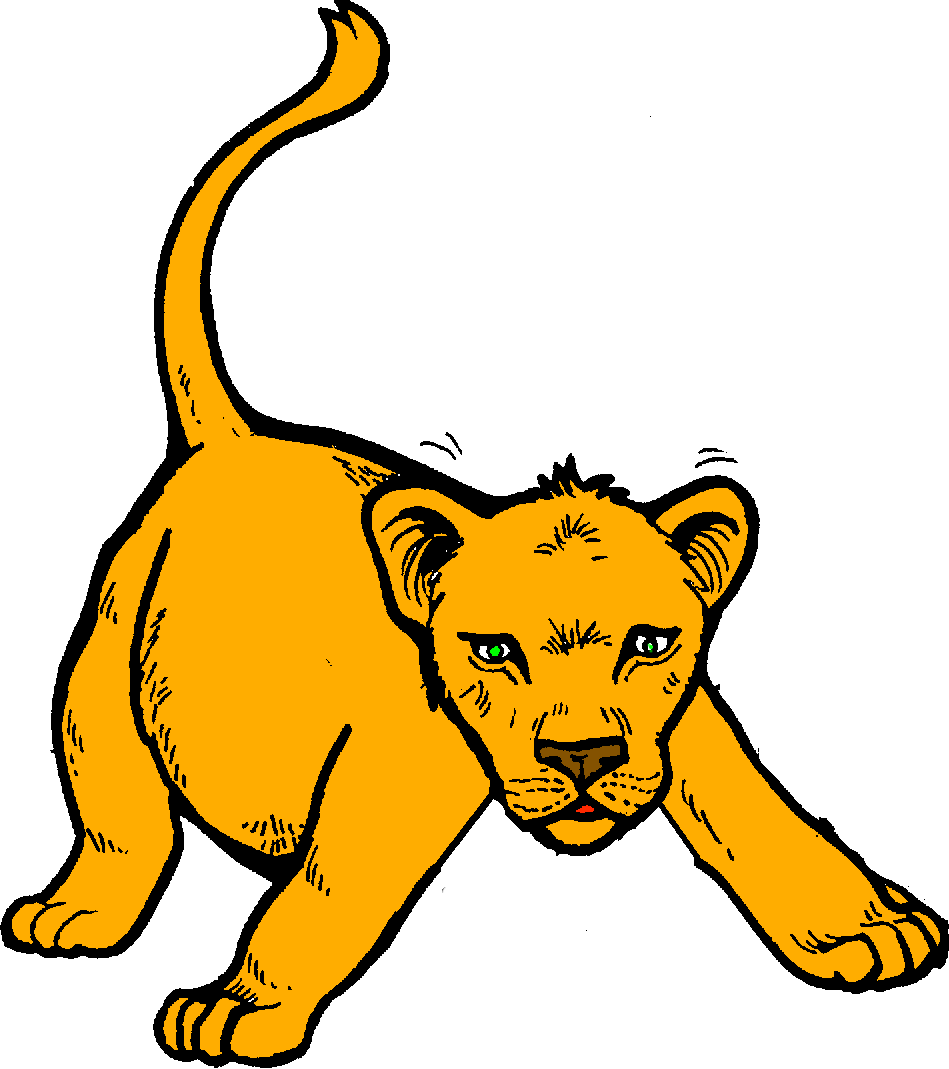 949x1069 Clipart Of Lion Cubs