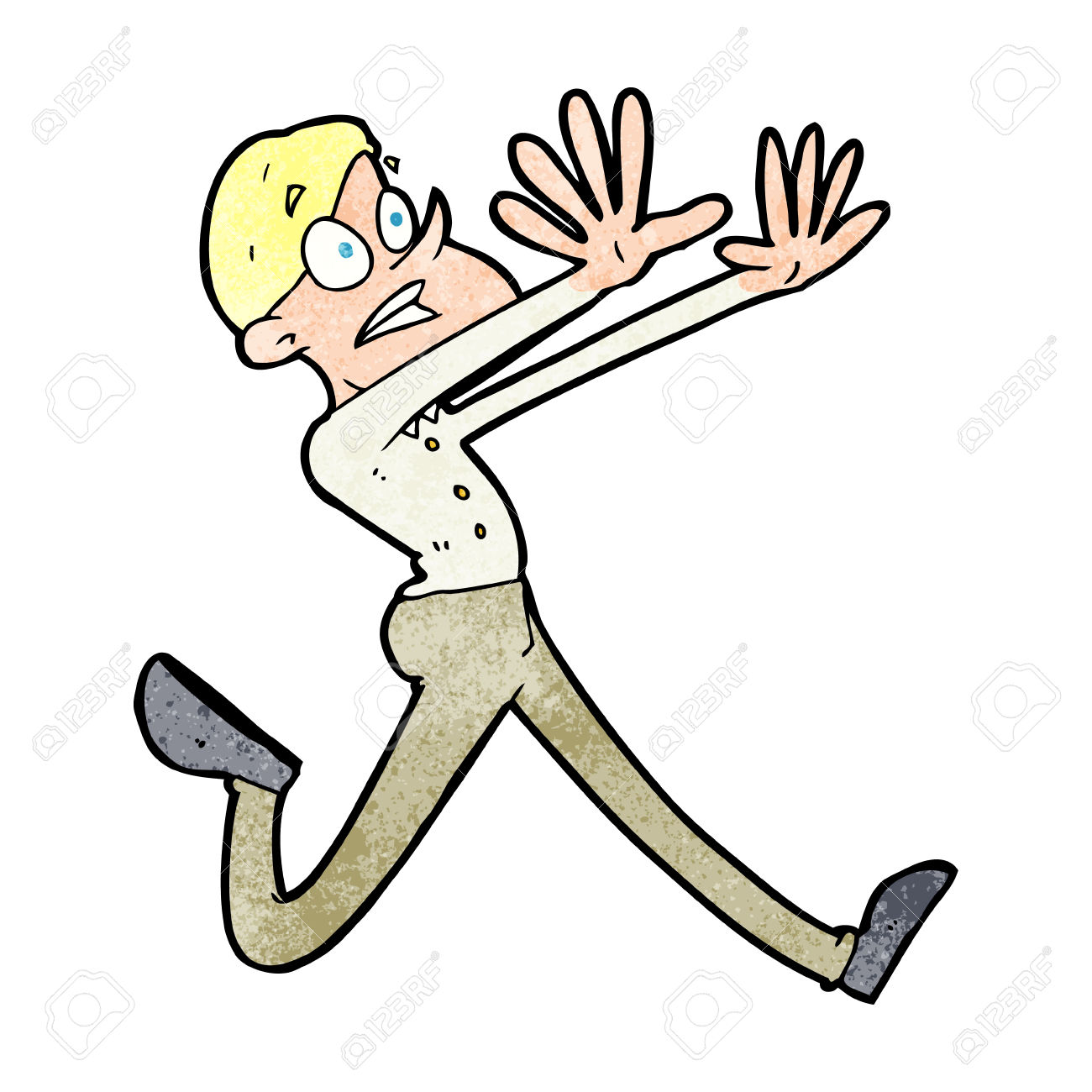 1300x1300 Men Clipart Running Away