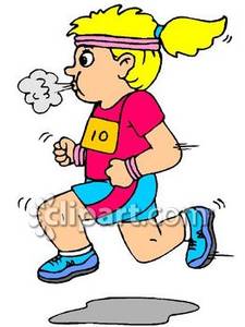 225x300 Girl Running Race Cliparts