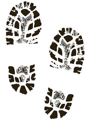 300x394 Boots Shoes Shoe Print Clip Art Free Vector In Encapsulated Image