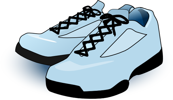 600x348 Tennis Shoes Clip Art