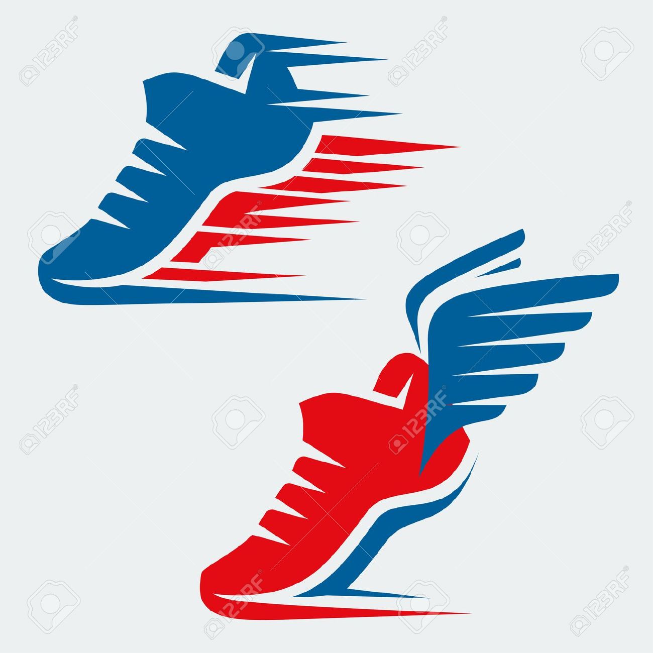 1300x1300 Running Shoes Clipart