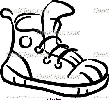 Running Shoes Drawing | Free download on ClipArtMag