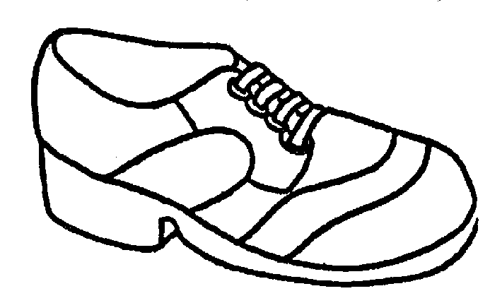 693x429 Clip Art Black And White Sneakers Clipart