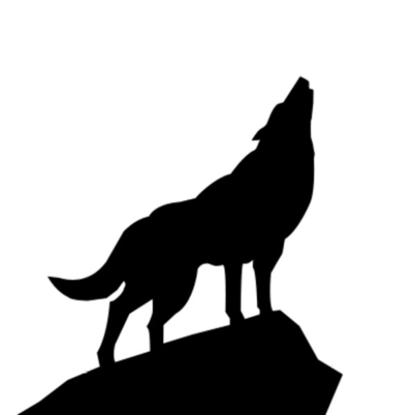 599x600 Best Wolf Silhouette Ideas Wolf Artwork, Wolf