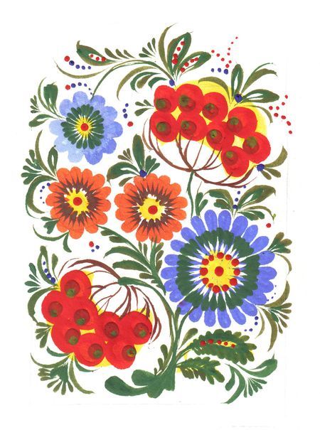 450x605 206 Best Images Napkin, Prints And Folk Art