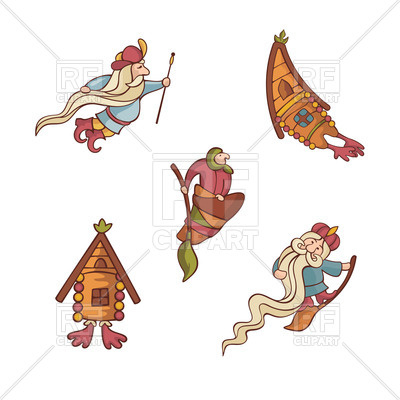 400x400 Cute Fairytale Characters Of Russian Tales