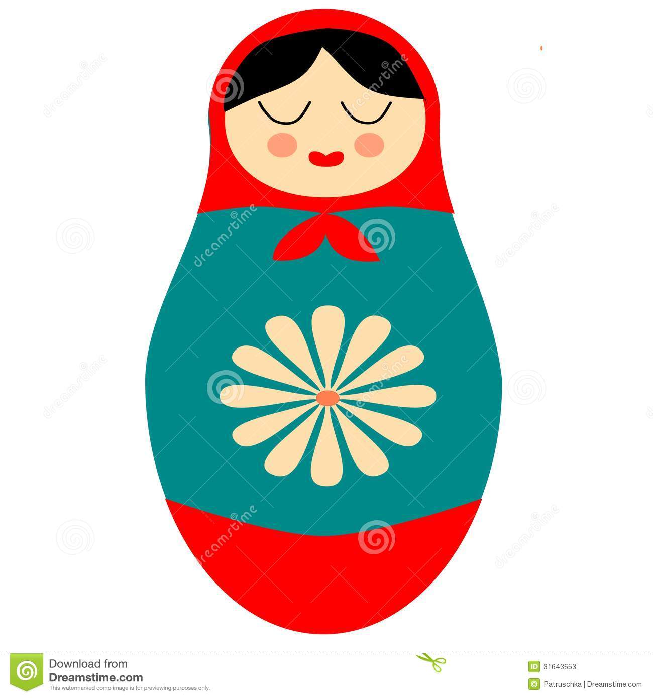 1300x1390 Folk Clipart Russian Doll