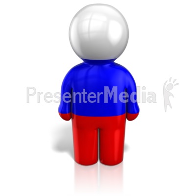 400x400 Russia Peg Figure Flag Icon
