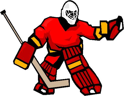 490x380 Russian Hockey Goalie Clip Art Cliparts