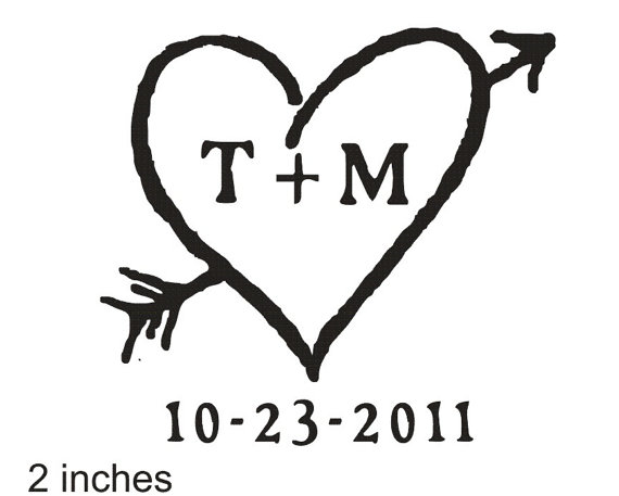 570x457 Rustic Heart Clipart