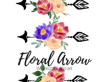 340x270 Floral Clip Art Etsy