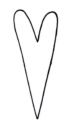 236x416 Rustic Clipart Primitive Heart