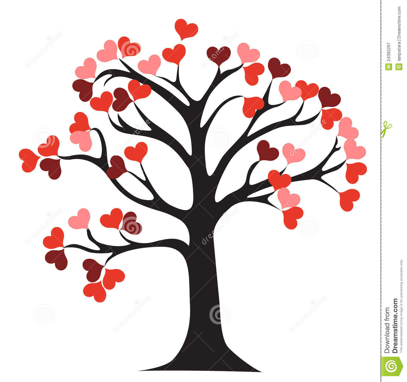 1386x1300 Valentine's Day Clipart Rustic Tree