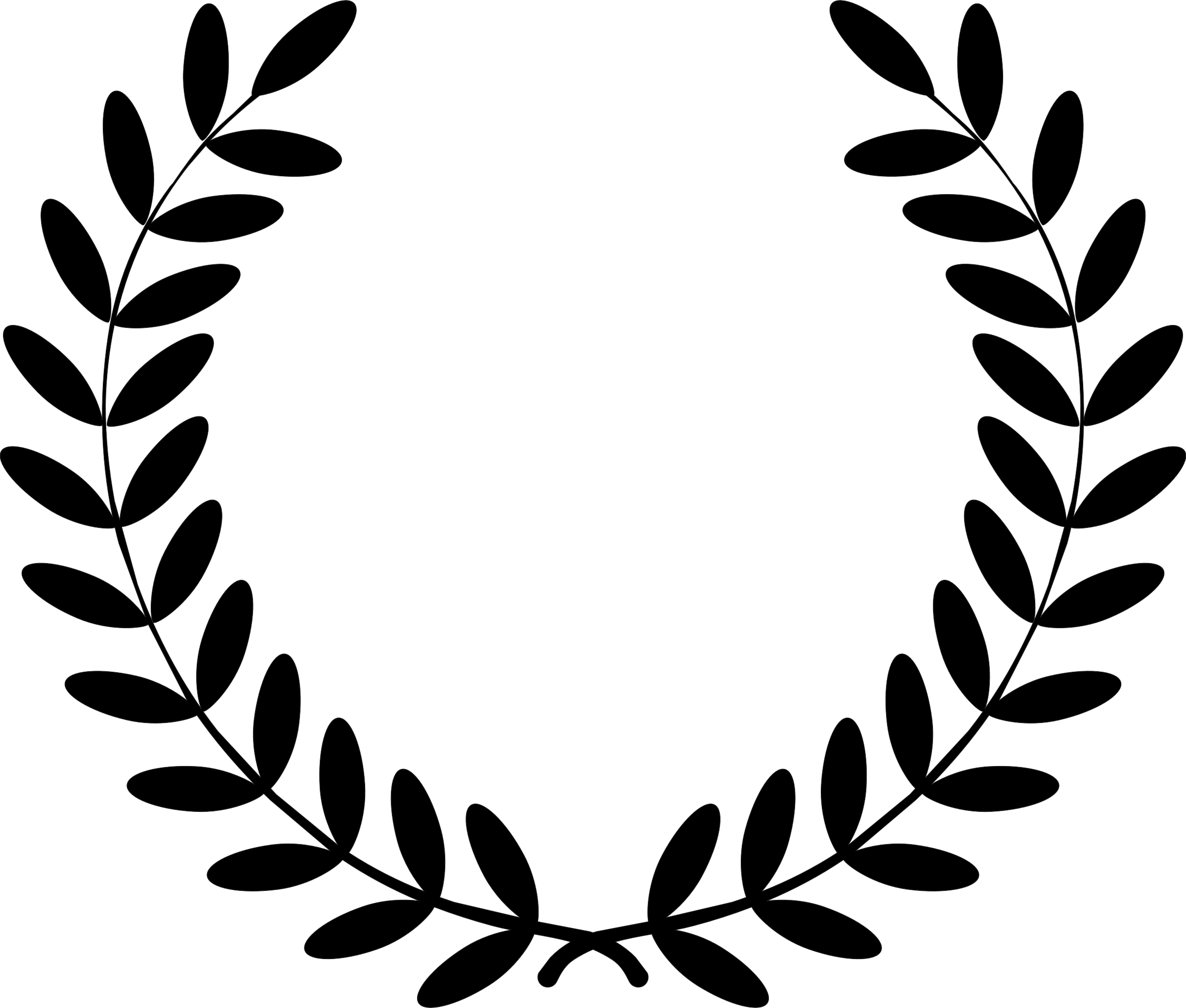 2400x2041 Wreath Clipart Crown