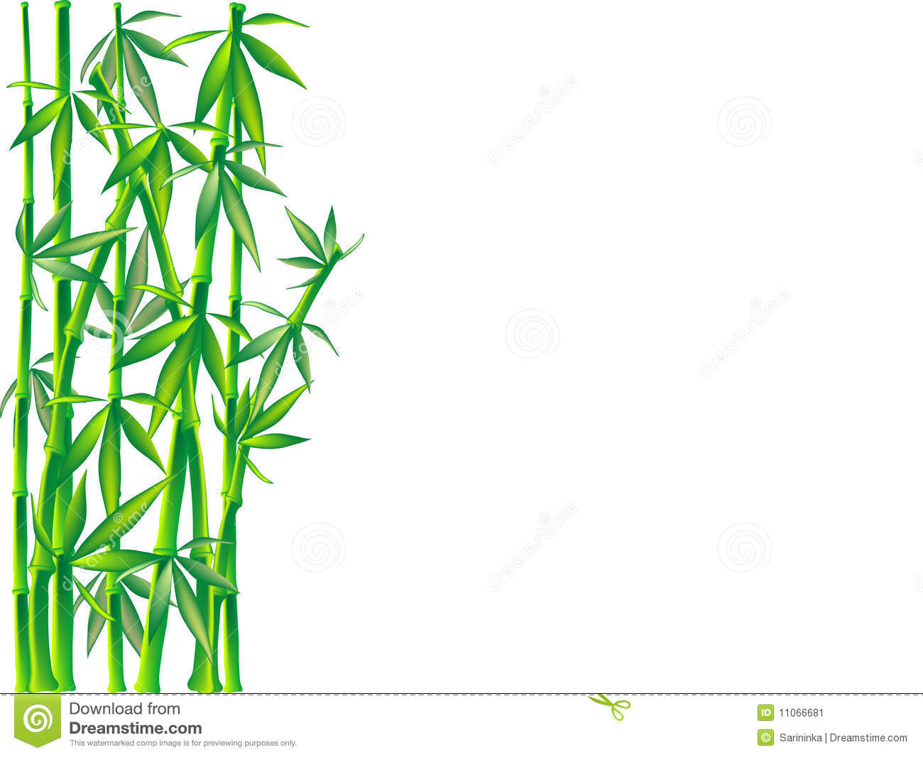1300x1066 Bamboo Clipart Border