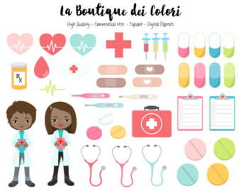 340x270 Doctor Clipart Cute Digital Graphics Png Nurse Medicine