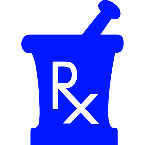 600x600 Mortar Pestle Rx Pharmd Symbol Clipart Image