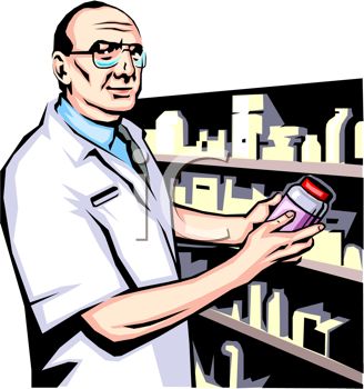 328x350 Pharmacist Preparing Prescription Medication