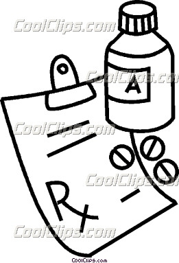 261x383 Prescription Pad Clip Art