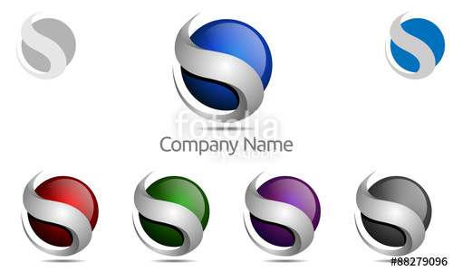 500x300 S, S Letter, Vector, Logo, Design Stock Image And Royalty Free