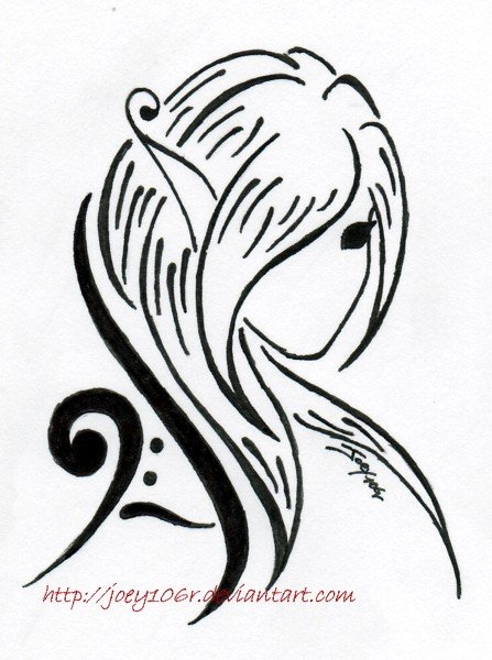 447x600 Letter Tattoo Designs