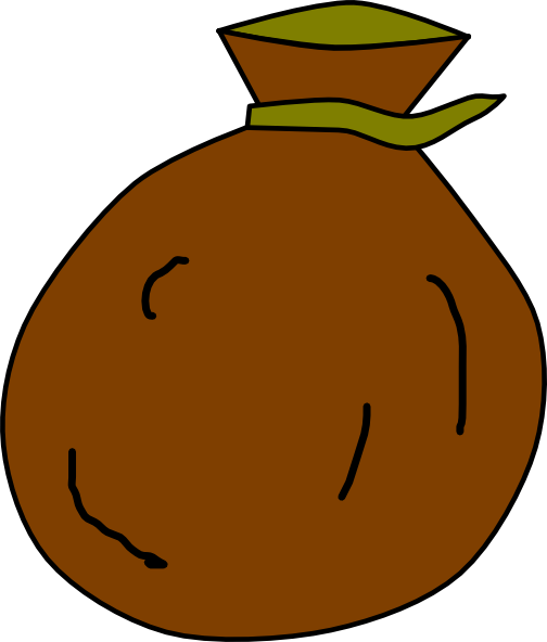 504x592 Bag Clipart Sack