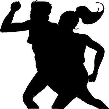 368x367 Race Walking Clip Art