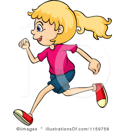 400x420 Running A Race Clipart