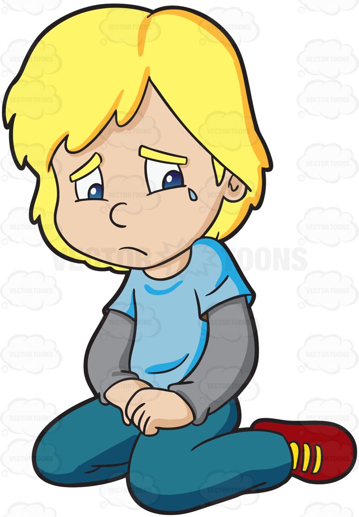 Sad Boy Clipart | Free download on ClipArtMag