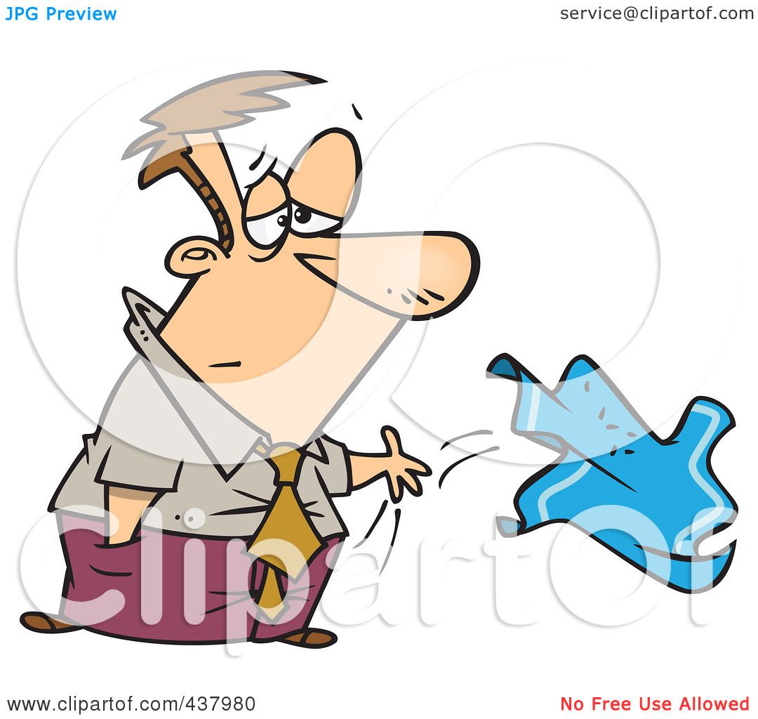 1080x1024 Royalty Free (Rf) Clip Art Illustration Of A Cartoon Sad