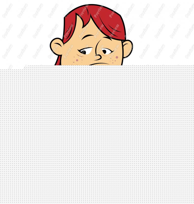 764x800 Sad Girl Child Clip Art