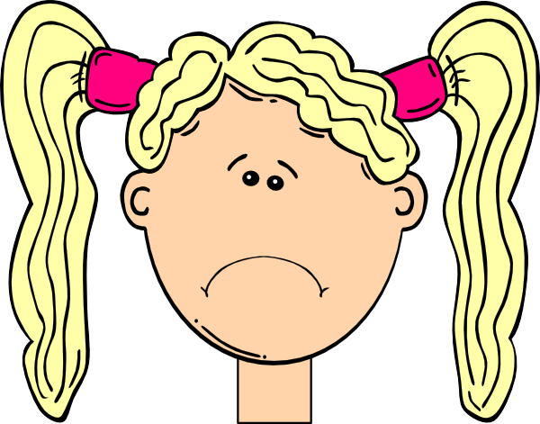 600x471 Sad Girl Clip Art
